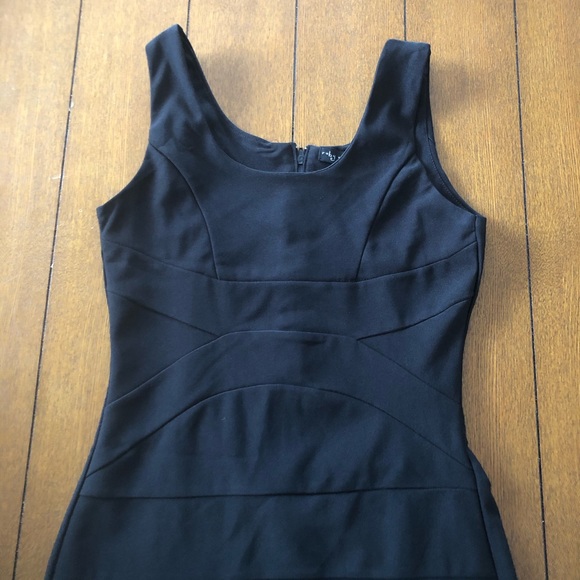 Ruby Rox Black Pleated Dress - Picture 3 of 7